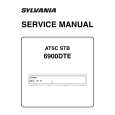 SYLVANIA 6900DTE Manual de Servicio