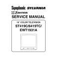 SYLVANIA 6419TC Manual de Servicio